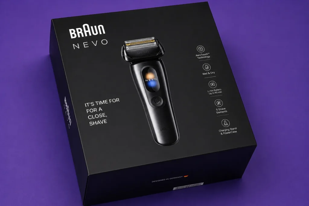 Braun Nevo Shaver Box